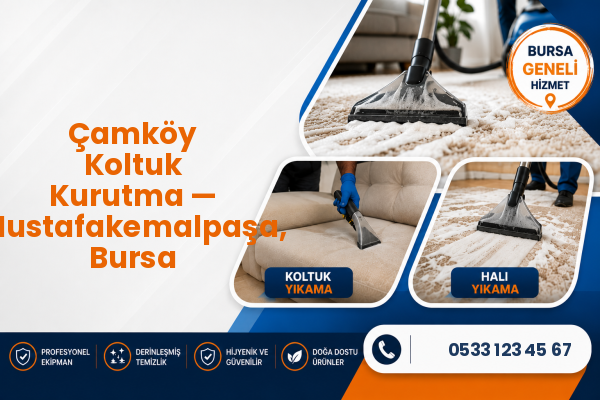 Çamköy Koltuk Kurutma — Mustafakemalpaşa, Bursa