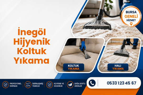 İnegöl Hijyenik Koltuk Yıkama