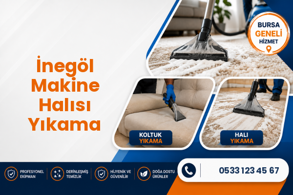 İnegöl Makine Halısı Yıkama