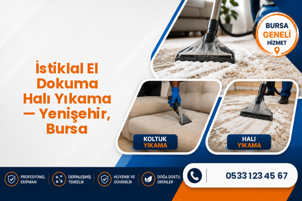 İstiklal El Dokuma Halı Yıkama — Yenişehir, Bursa