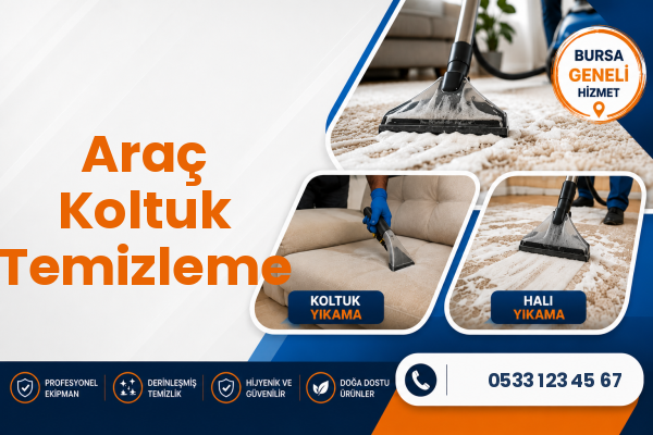 Araç Koltuk Temizleme