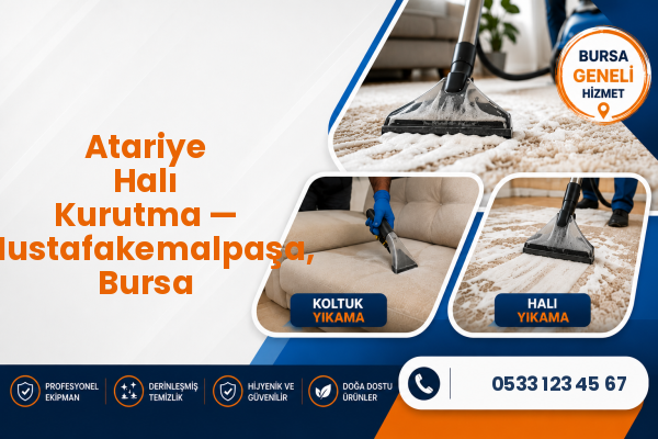 Atariye Halı Kurutma — Mustafakemalpaşa, Bursa