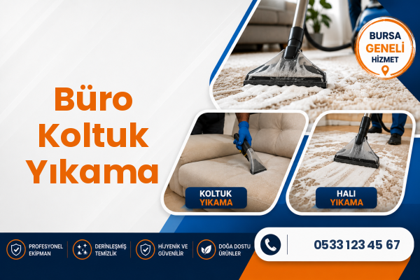Büro Koltuk Yıkama