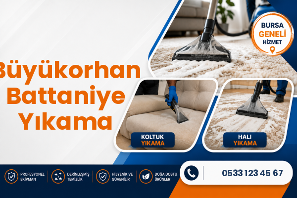 Büyükorhan Battaniye Yıkama