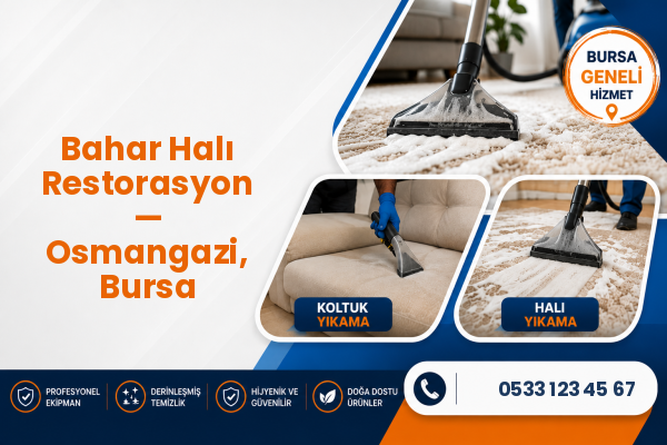 Bahar Halı Restorasyon — Osmangazi, Bursa