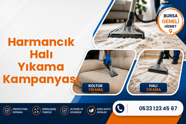 Harmancık Halı Yıkama Kampanyası
