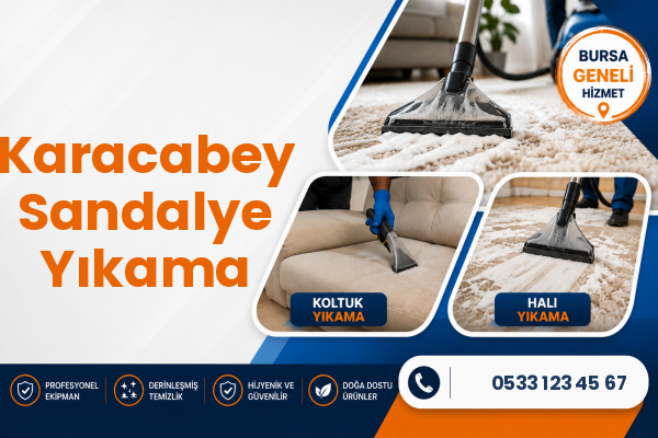 Karacabey Sandalye Yıkama