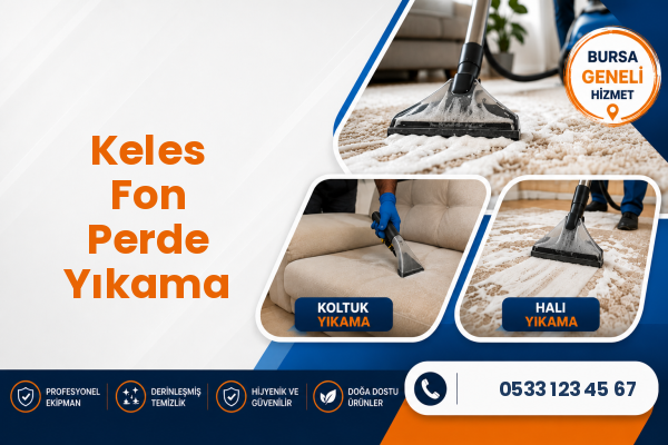 Keles Fon Perde Yıkama