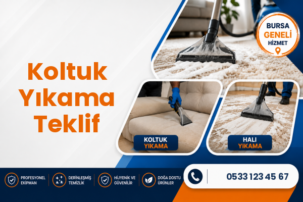 Koltuk Yıkama Teklif