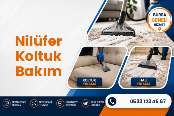 Nilüfer Koltuk Bakım