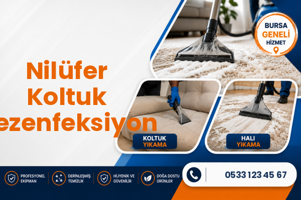 Nilüfer Koltuk Dezenfeksiyon