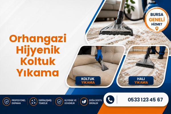 Orhangazi Hijyenik Koltuk Yıkama
