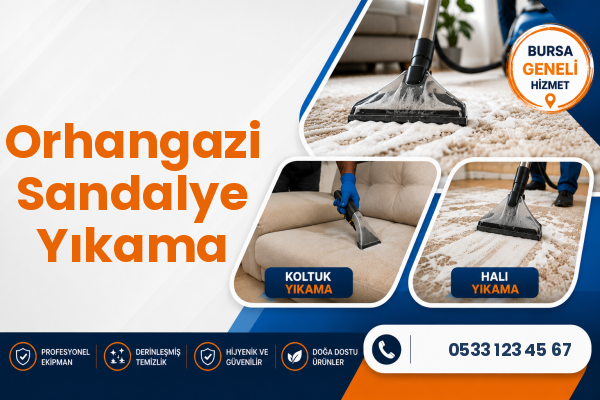 Orhangazi Sandalye Yıkama