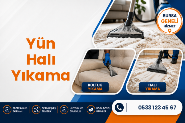 Yün Halı Yıkama
